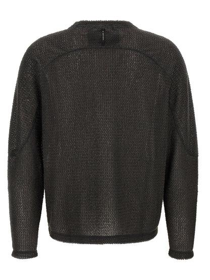 SATISFY Gray Polyester Cardigan