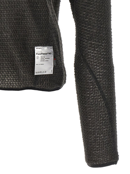 SATISFY Black Polyester Sweatshirt