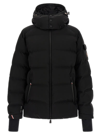 Moncler Grenoble Black Polyamide Full-Length Jacket