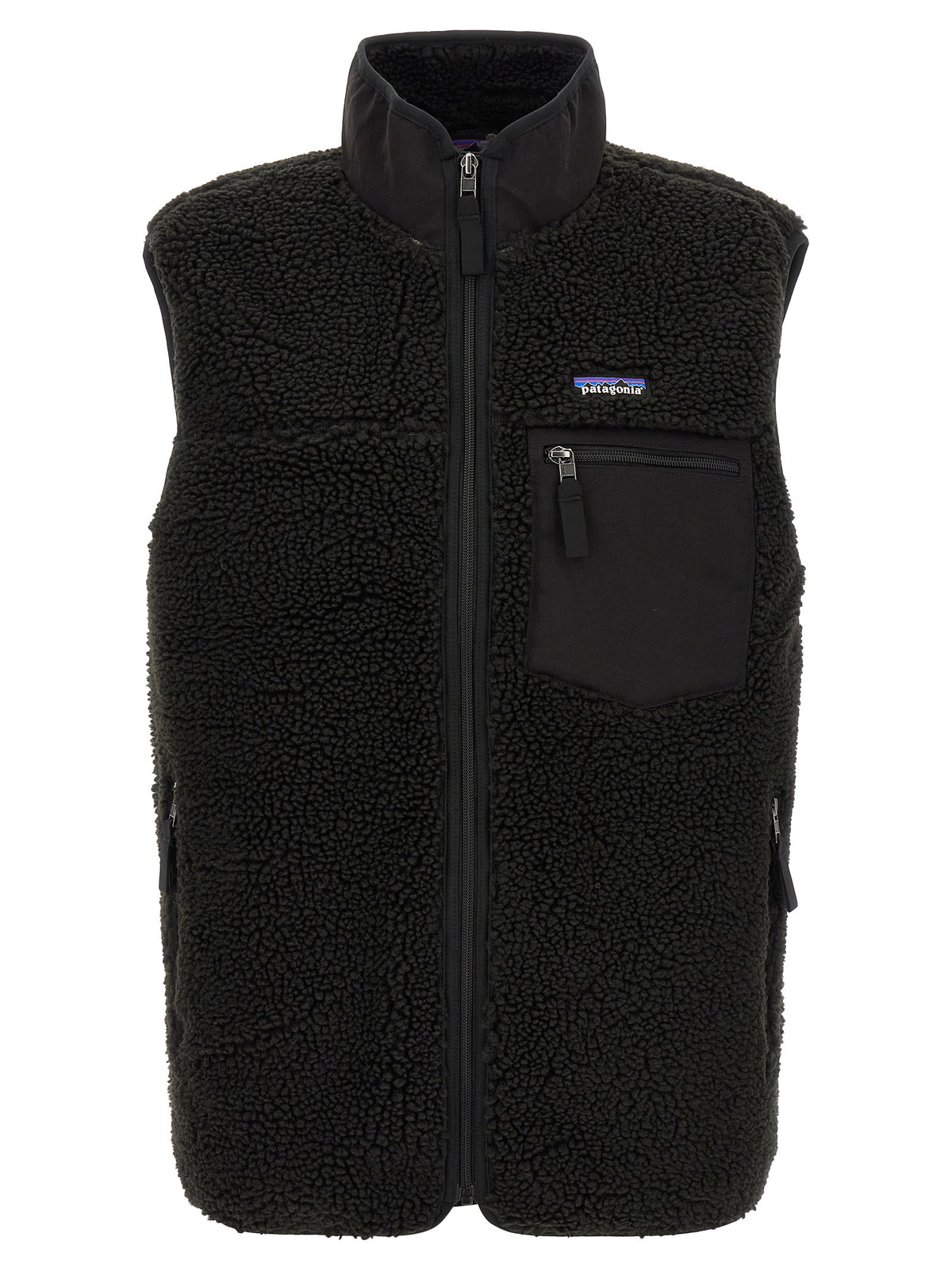 PATAGONIA Black Polyester Sleeveless Jacket