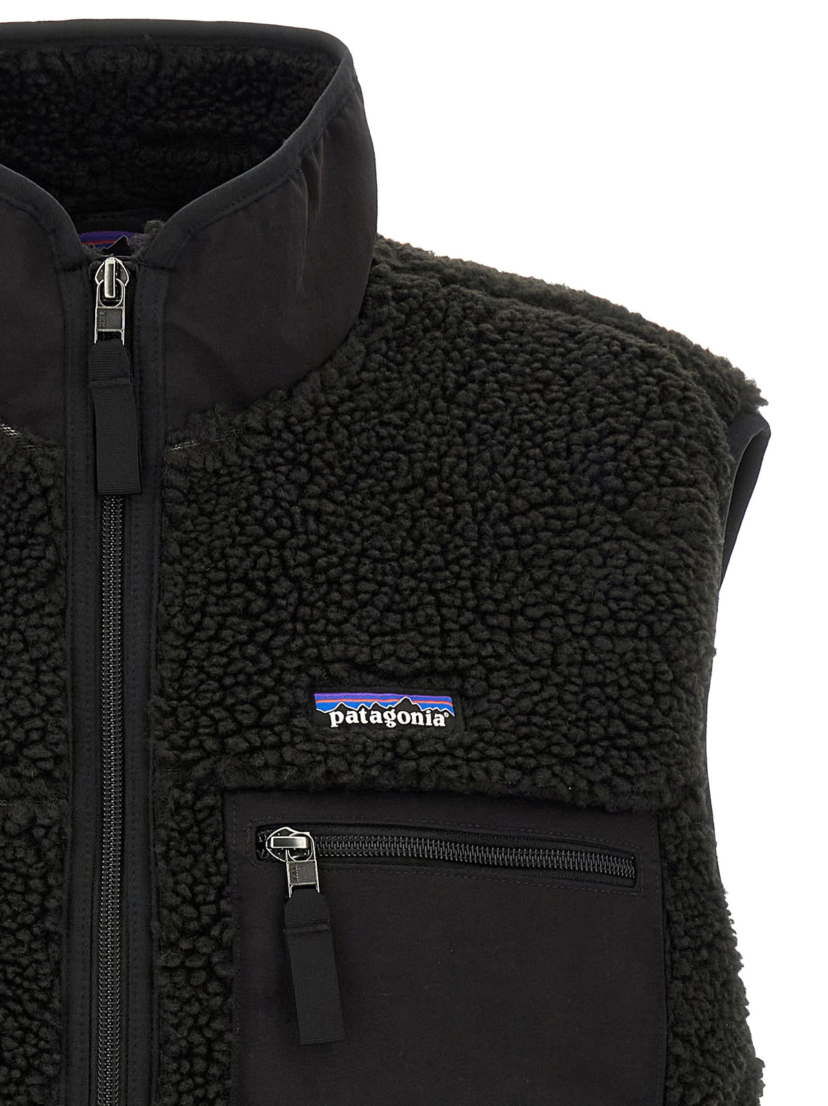 PATAGONIA Black Polyester Sleeveless Jacket