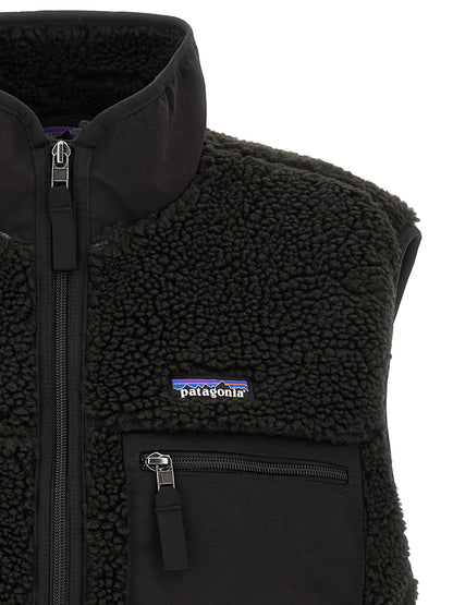 PATAGONIA Black Polyester Sleeveless Jacket