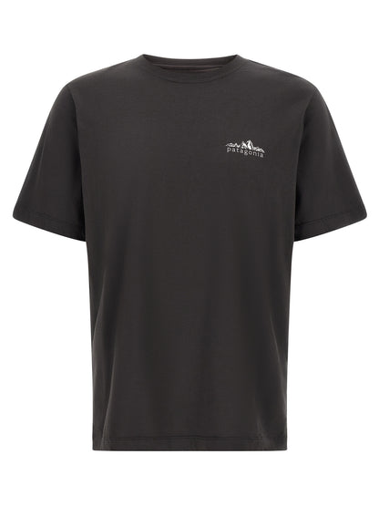 PATAGONIA Black Cotton T-Shirt