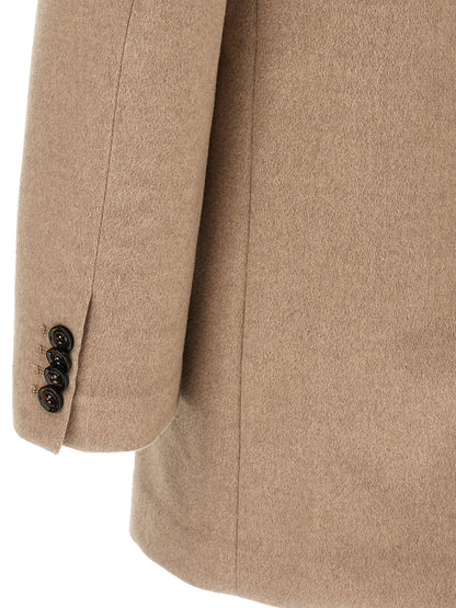 MooRER Beige Wool Coat