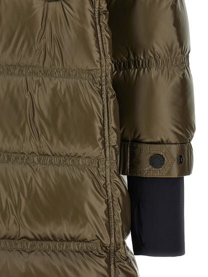 Moncler Grenoble Bicolor Polyamide Coat