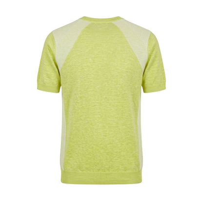 Malo Green Linen Men Sweater