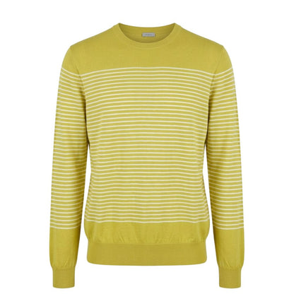 Malo Green Cotton Men's Sweater