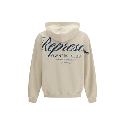 Represent Beige Cotton Sweatshirt