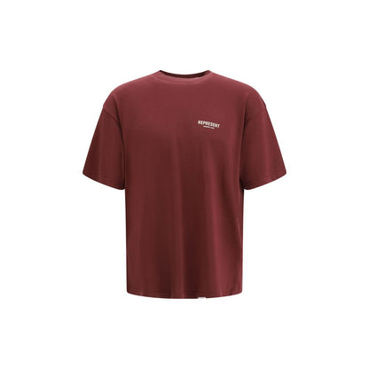 Represent Bordeaux Cotton T-Shirt