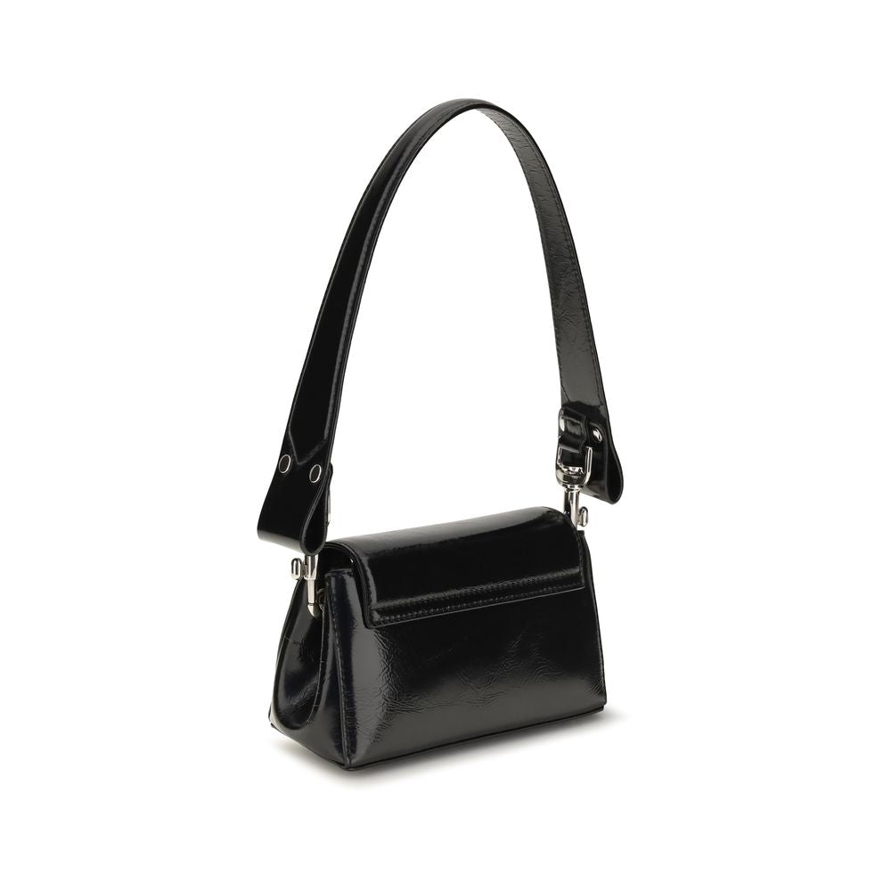 Vivienne Westwood Black Calf Leather Bos Taurus Handbag