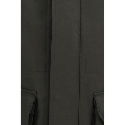 GR10K Black Polyester Parka