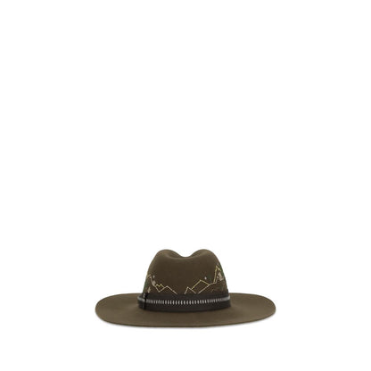 Golden Goose Bicolor Wool Oves Aries Fedora