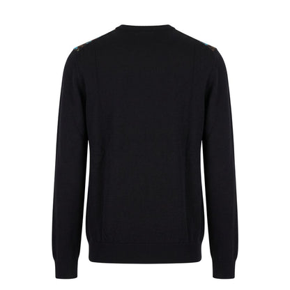 Roberto Pepe Luxury Light Blue Wool Men's Sweater