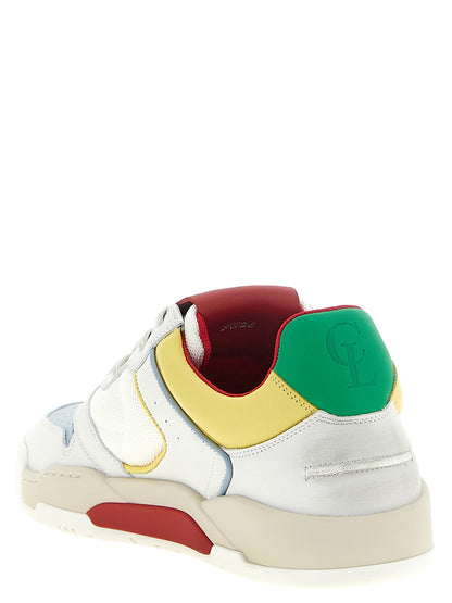 Christian Louboutin Multicolor Calfskin Athletic Sneakers