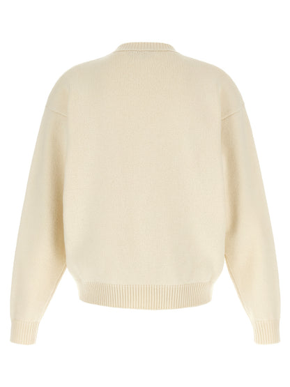 Dsquared² White Wool Cardigan