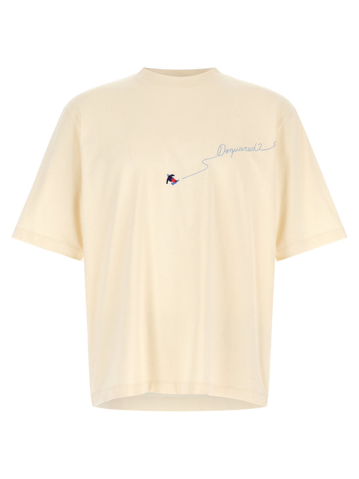 Dsquared² White Cotton T-Shirt
