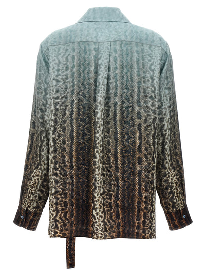 Fendi Multicolor Silk Blouse