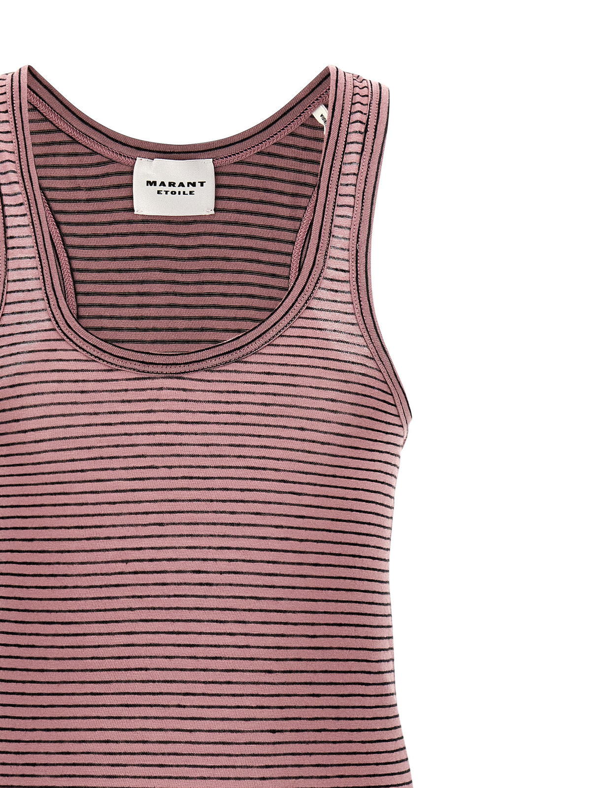 Isabel Marant Étoile Multicolor Cotton Sleeveles T-Shirt