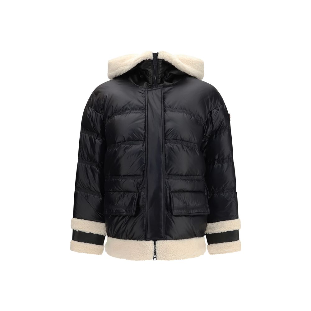 Peuterey Black Polyamide Full-Length Jacket