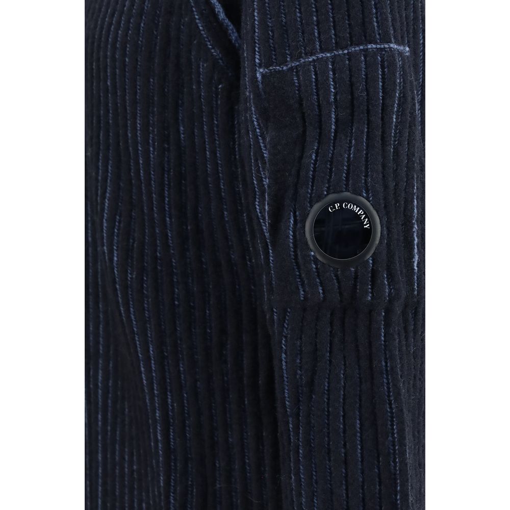 C.P. Company Blue Polyamide Cardigan