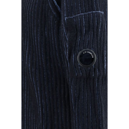 C.P. Company Blue Polyamide Cardigan