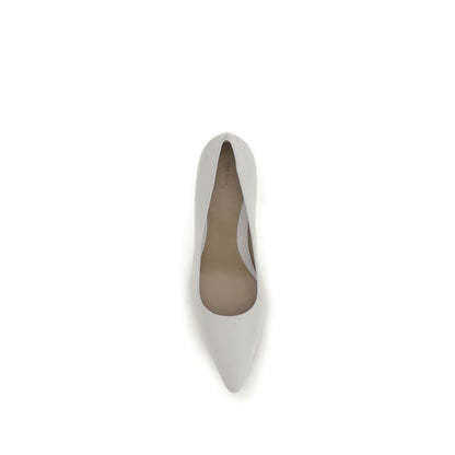 The Row White Lamb Ovis Aries Platform Pumps