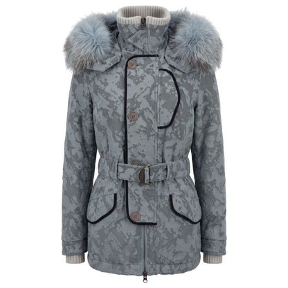 Mr&Mrs Italy Light Blue Cotton Women's Jacket