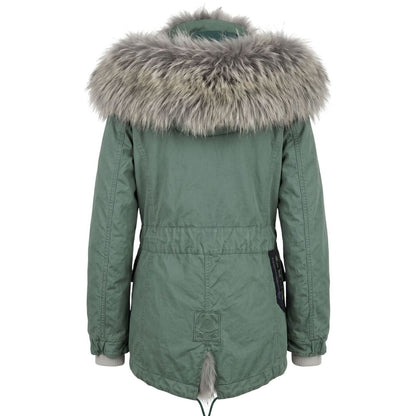 Mr&Mrs Italy Green Cotton Women's Jacket