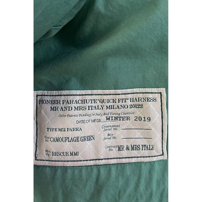 Mr&Mrs Italy Green Cotton Women's Jacket