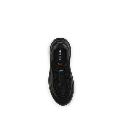 Moon Boot Black Polyester Athletic Sneakers