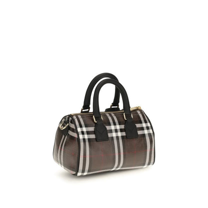 Burberry Brown Cotton Shoulder Bag