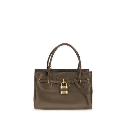 Chloé Brown Buffalo Leather Shoulder Bag
