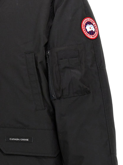 Canada Goose Black Polyester Bomber