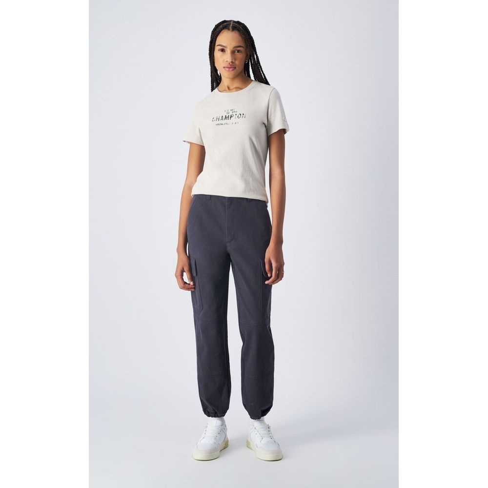 Champion Black Cotton Joggers (Workout Pants)