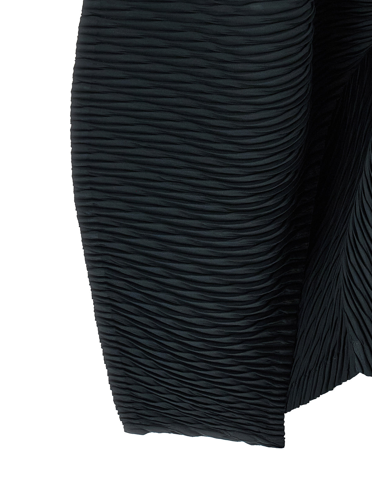 Issey Miyake Black Polyester Cardigan