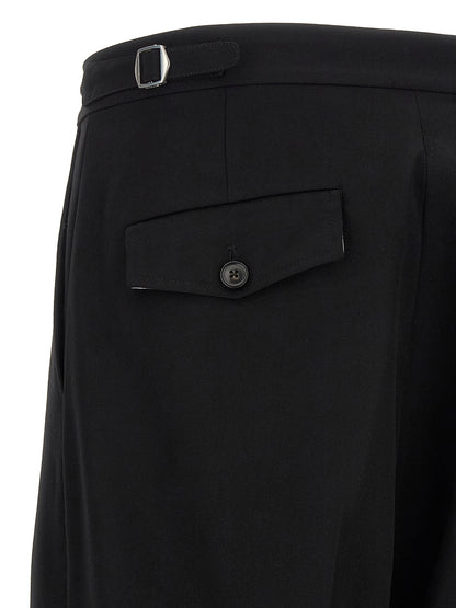 Namacheko Black Virgin Wool Dress Pants