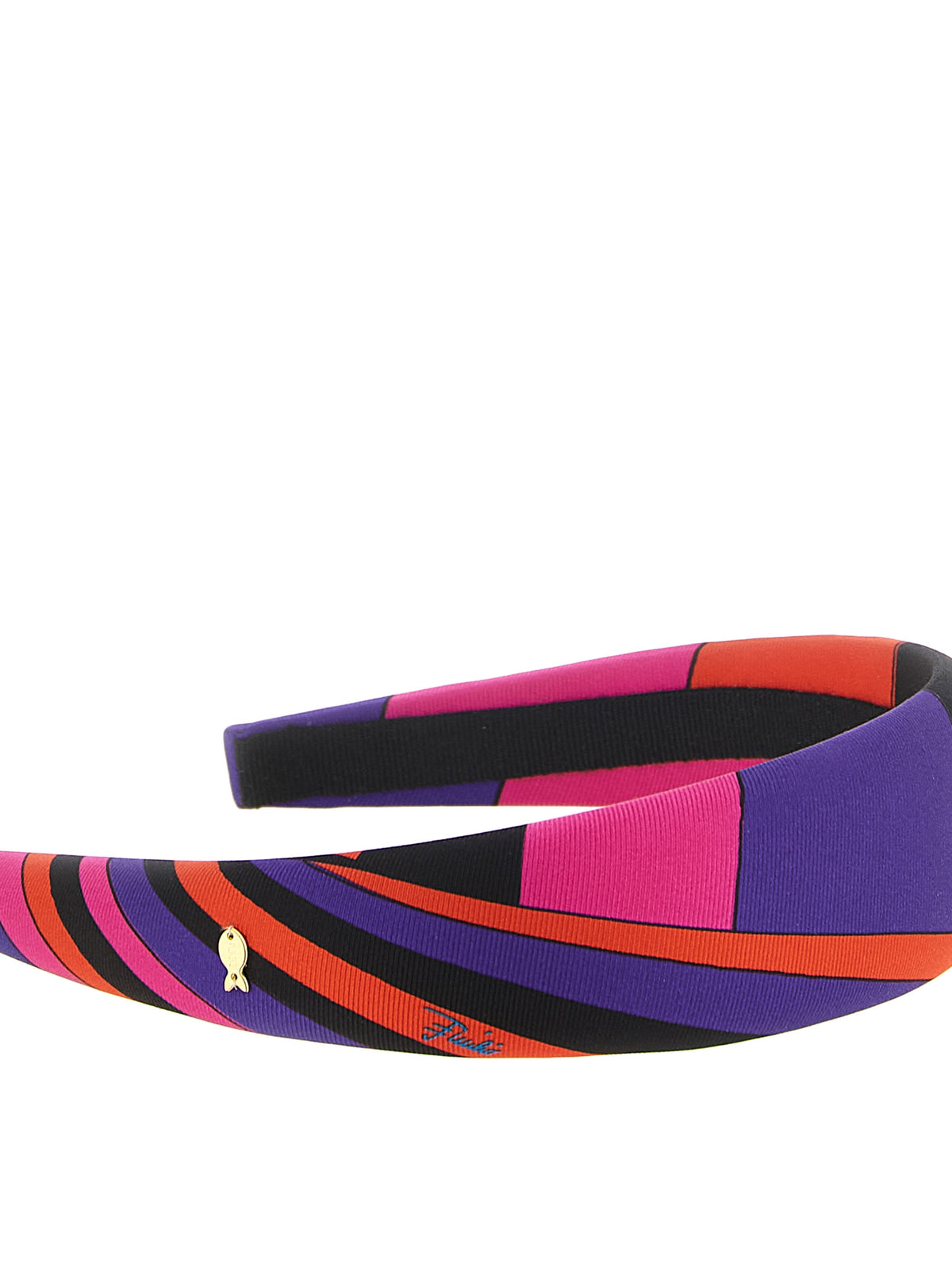 Emilio Pucci Multicolor Silk Headband