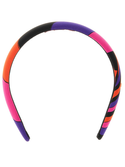 Emilio Pucci Multicolor Silk Headband