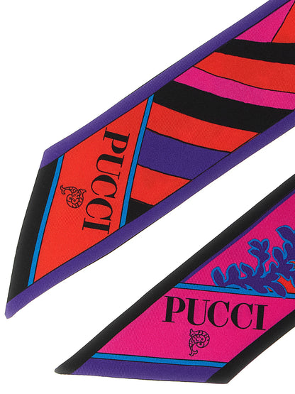 Emilio Pucci Multicolor Silk Foulard
