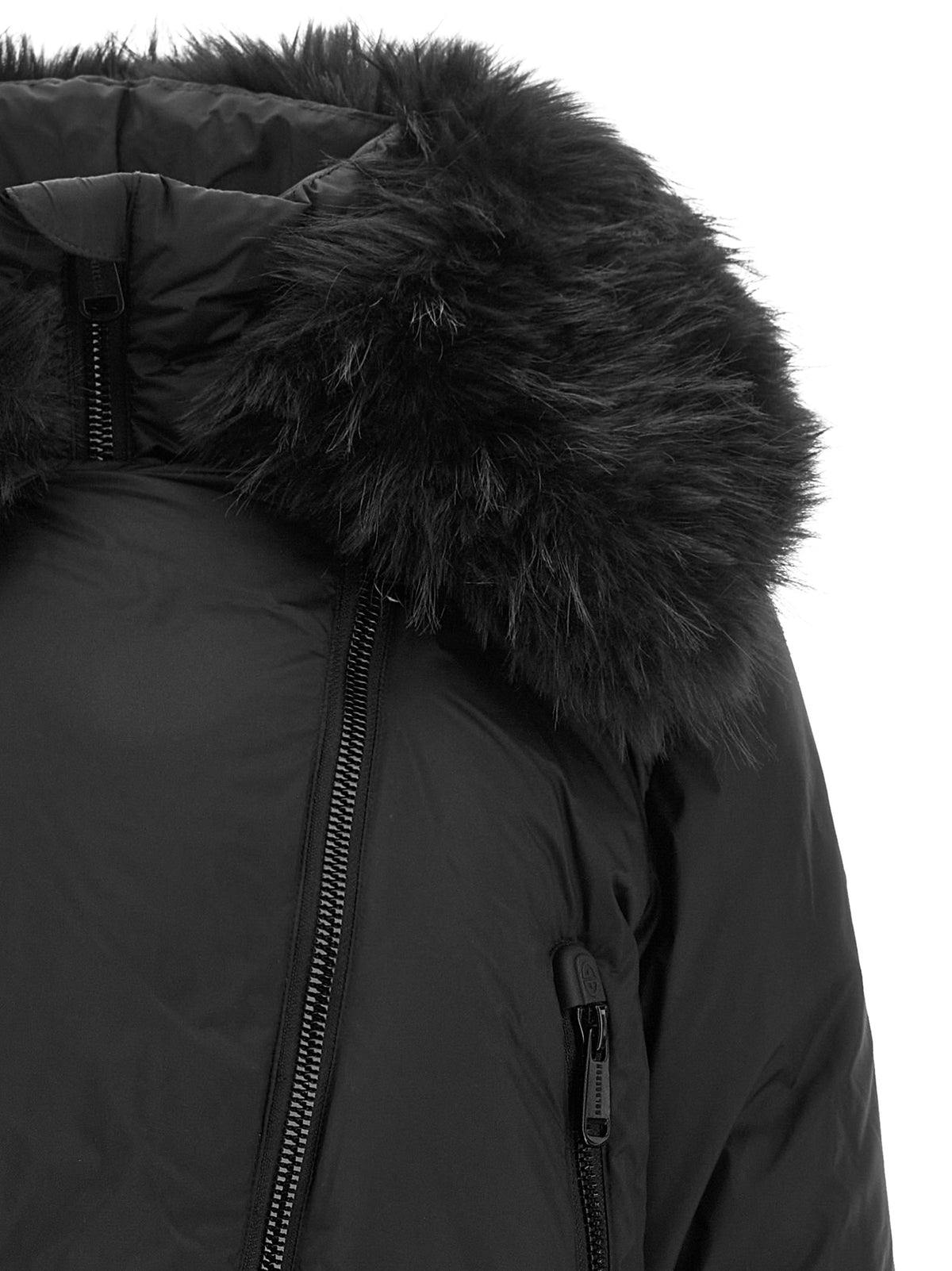 GOLDBERGH Black Polyester Full-Length Jacket