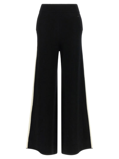 GOLDBERGH Black Merino Wool Casual Pants
