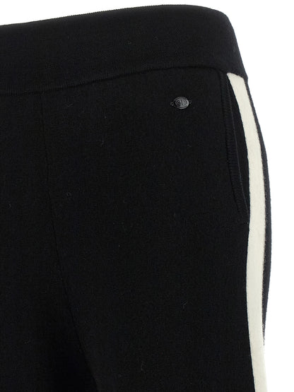 GOLDBERGH Black Merino Wool Casual Pants