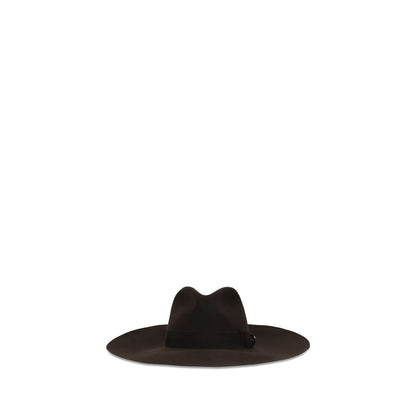 Valentino Garavani Brown Fabric Fedora