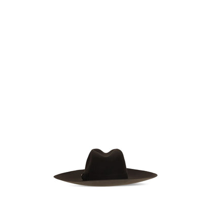 Valentino Garavani Brown Fabric Fedora