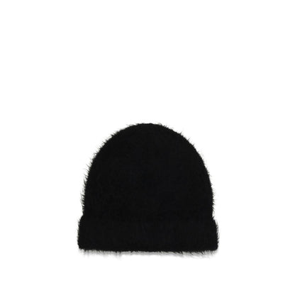 SÉFR Black Alpaca Vicugna Pacos Beanie
