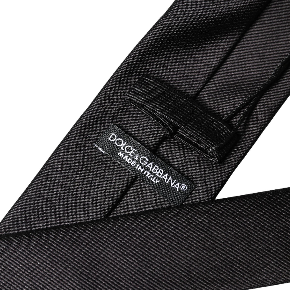 Dolce & Gabbana Aria Silk Necktie - Black
