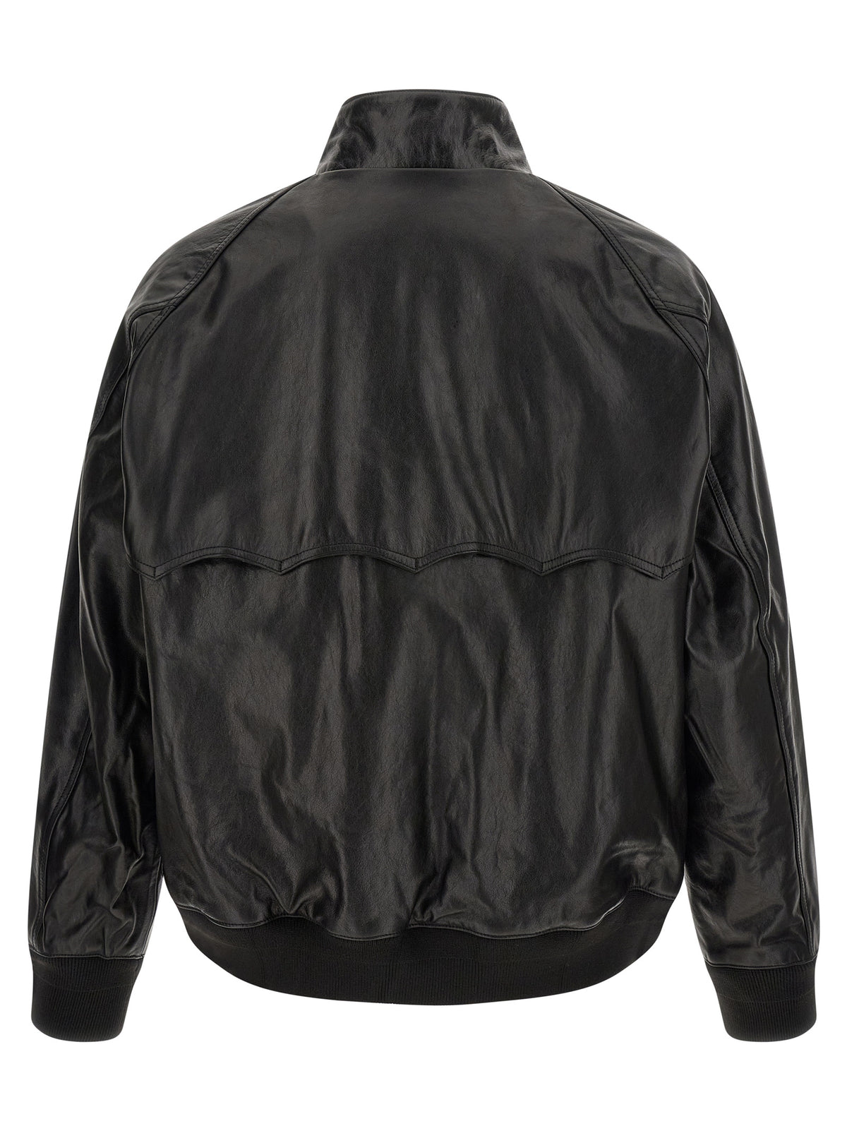 Baracuta Black Cowhide Leather Jacket