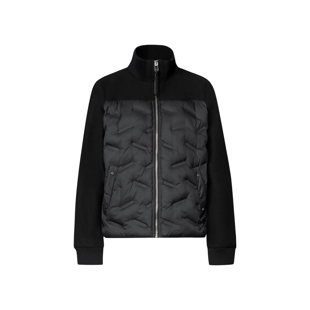 Street One Black Polyester Bomber