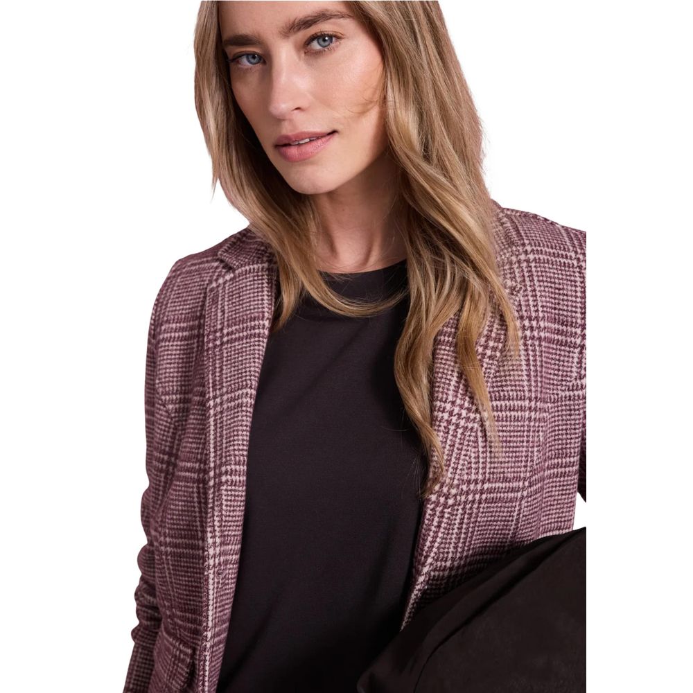 Street One Purple Polyester Blazer