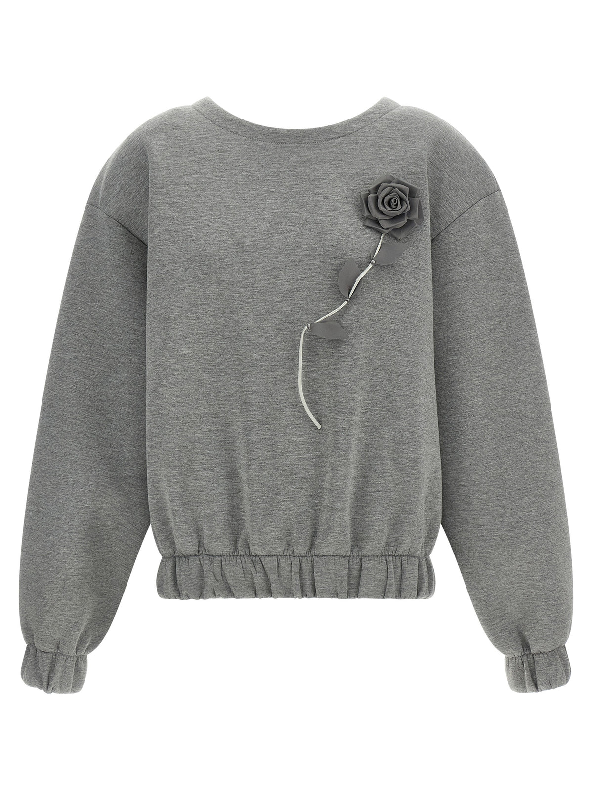 Giuseppe Di Morabito Gray Viscose Sweatshirt